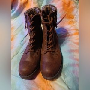 Brown boots
